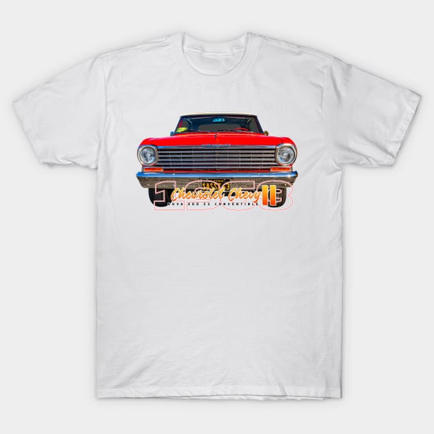 1963 Chevrolet Chevy II Nova 400 SS Convertible T-Shirt by Gestalt Imagery